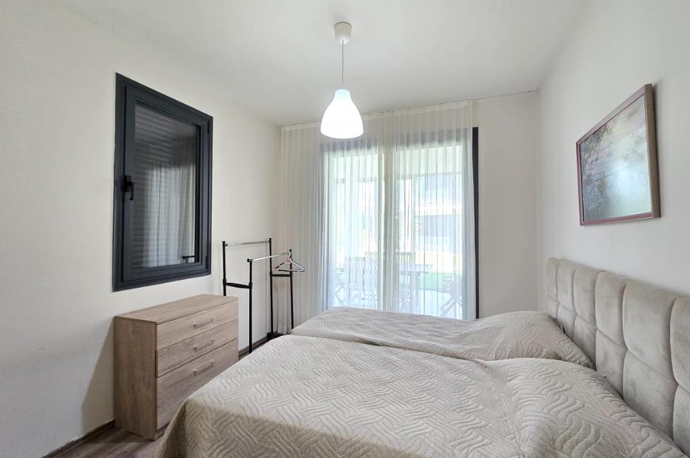 Ortakent merkezde site içerisinde esyali bahçe katı 2+1 Kiralık daire