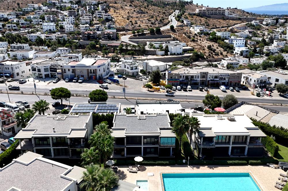 Ortakent merkezde site içerisinde esyali bahçe katı 2+1 Kiralık daire