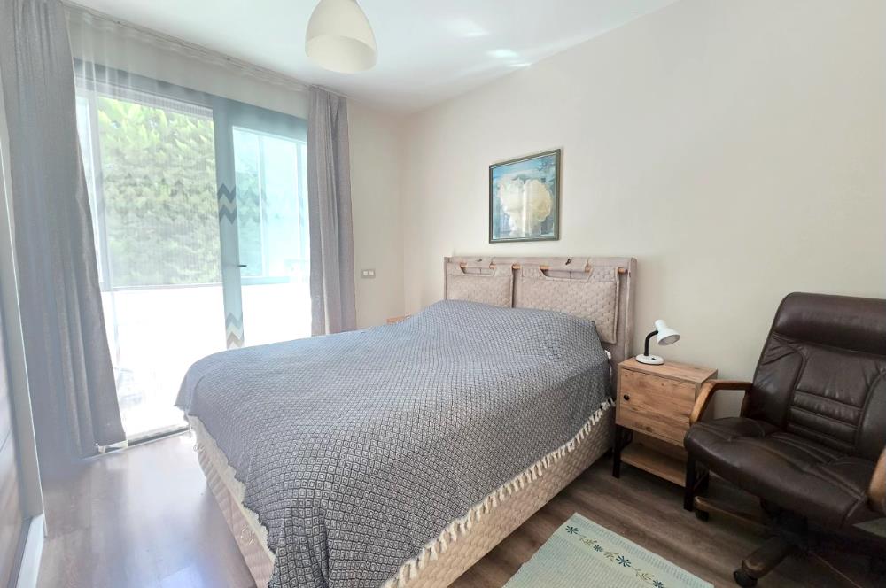 Ortakent merkezde site içerisinde esyali bahçe katı 2+1 Kiralık daire