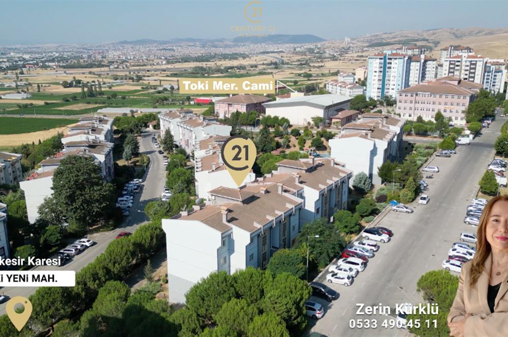 CENTURY21 BAL'DAN YENİMAHALLE TOKİ DE KİRALIK 3+1 DAİRE