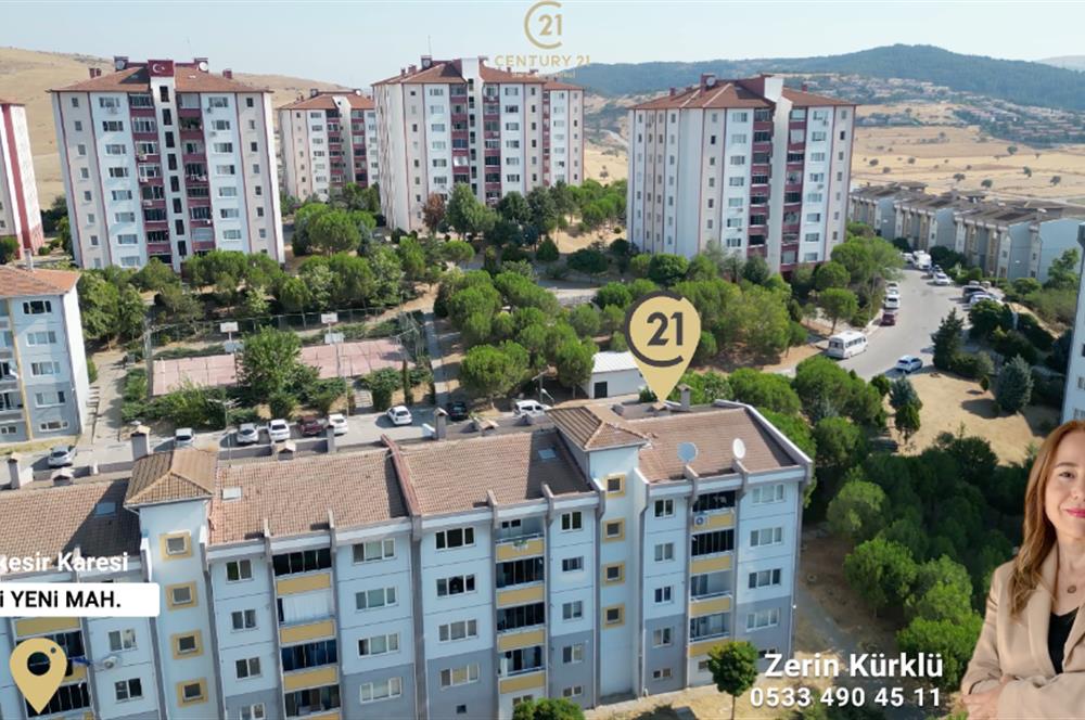 CENTURY21 BAL'DAN YENİMAHALLE TOKİ DE KİRALIK 3+1 DAİRE