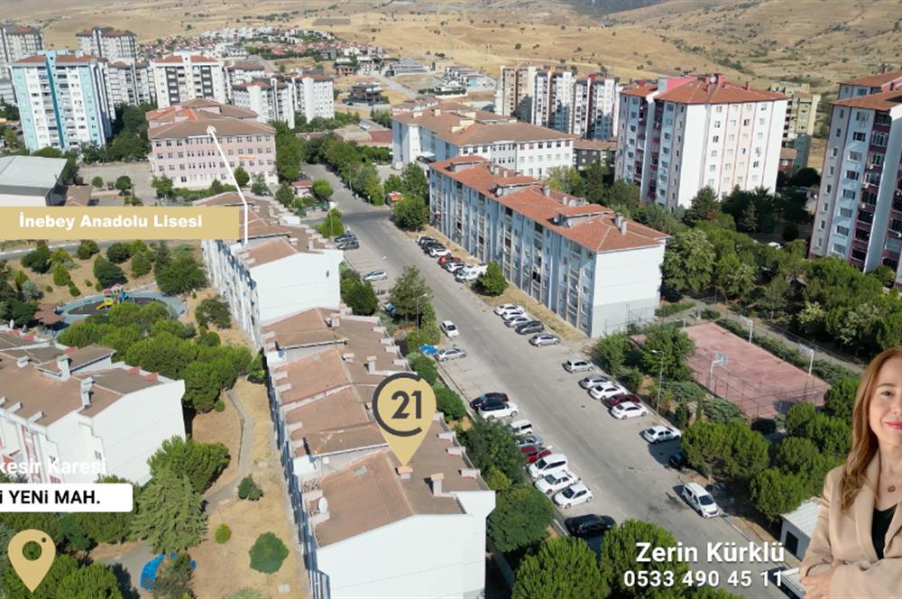 CENTURY21 BAL'DAN YENİMAHALLE TOKİ DE KİRALIK 3+1 DAİRE