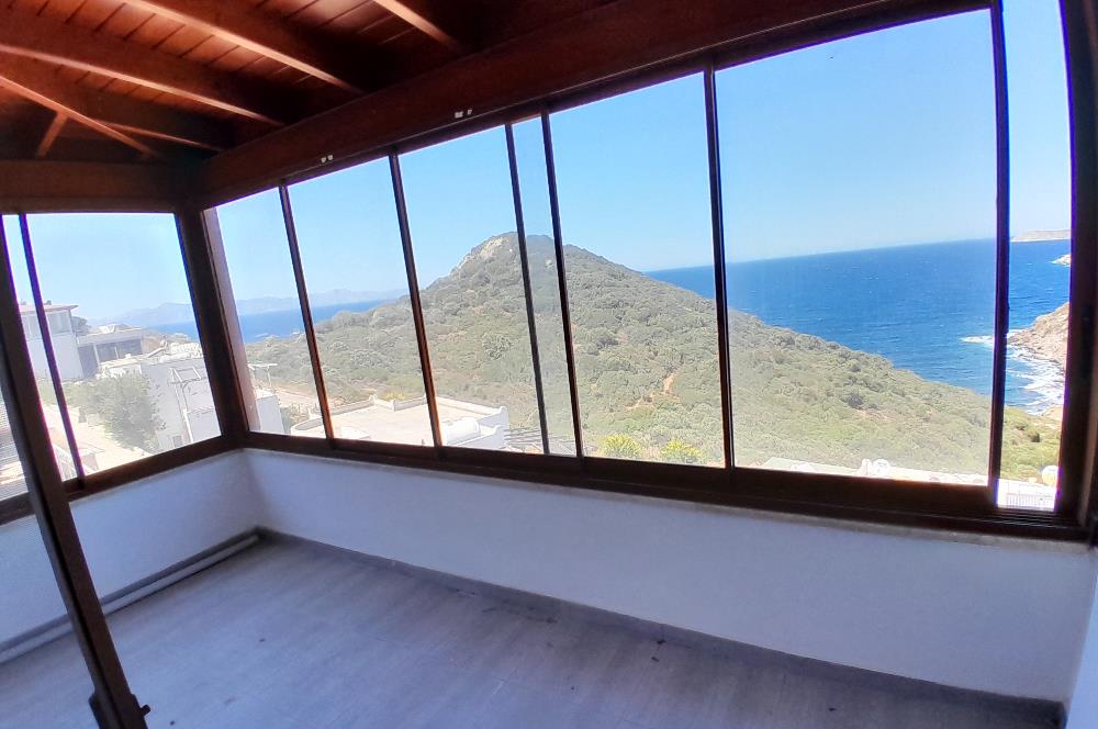 Bodrum Gümüşlük Deniz Manzaralı Kiralik Müstaki Ev