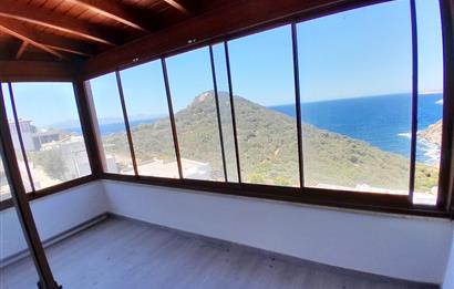 Bodrum Gümüşlük Deniz Manzaralı Kiralik Müstaki Ev