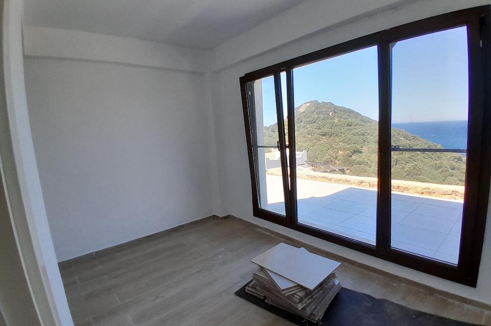 Bodrum Gümüşlük Deniz Manzaralı Kiralik Müstaki Ev