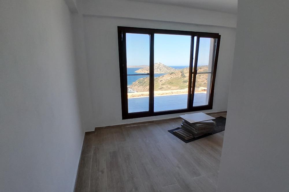 Bodrum Gümüşlük Deniz Manzaralı Kiralik Müstaki Ev