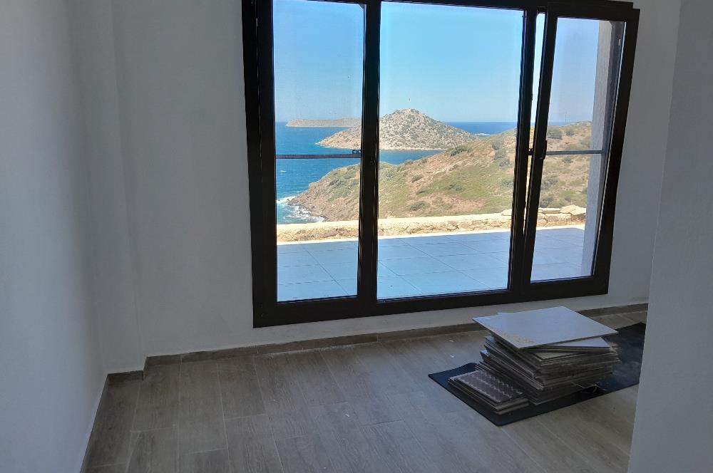 Bodrum Gümüşlük Deniz Manzaralı Kiralik Müstaki Ev