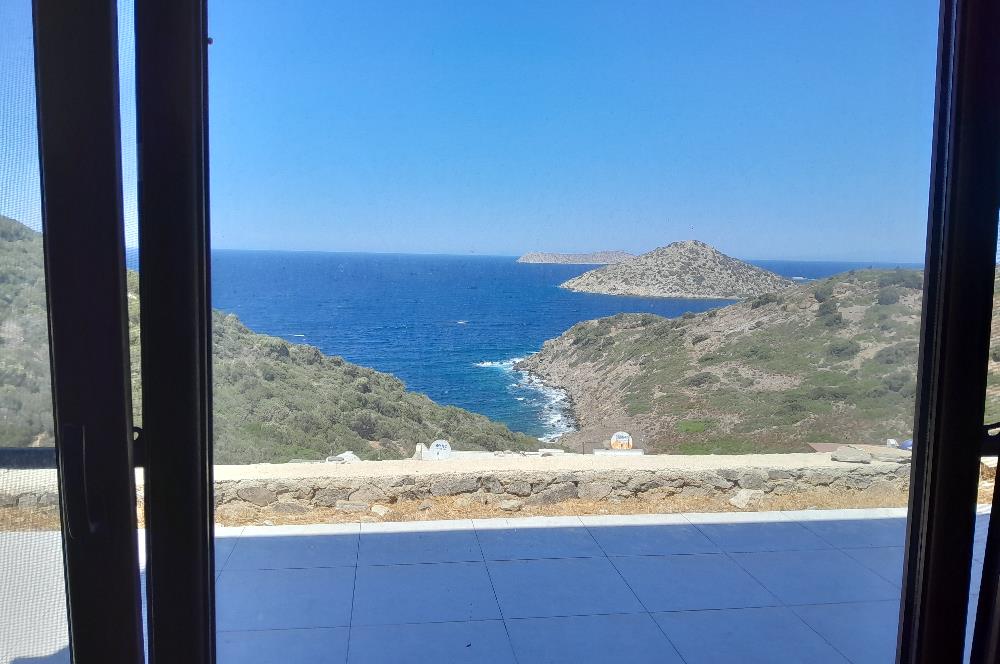 Bodrum Gümüşlük Deniz Manzaralı Kiralik Müstaki Ev