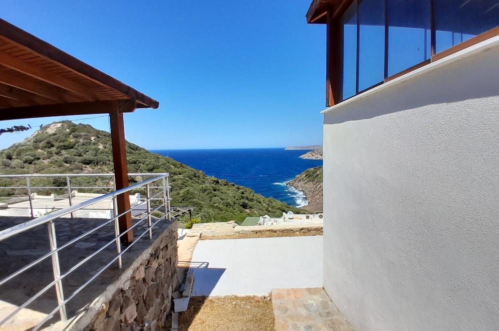 Bodrum Gümüşlük Deniz Manzaralı Kiralik Müstaki Ev