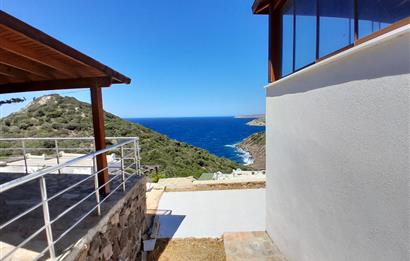 Bodrum Gümüşlük Deniz Manzaralı Kiralik Müstaki Ev