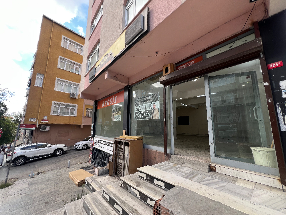 Kağıthane Talatpaşa Ana Cadde Üzerinden 2 Katlı Satılık Dükkan 