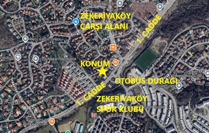 ZEKERİYAKÖY MERKEZ'DE KİRALIK TAM MÜSTAKİL KOZA VİLLASI 5+2