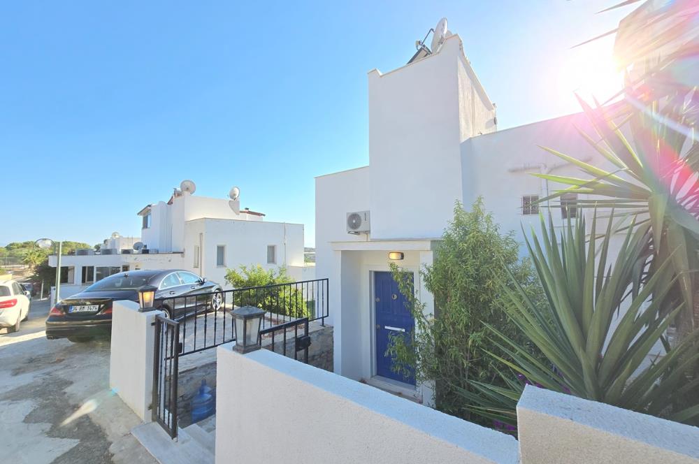 Bodrum-Bitez 3+1 deniz manzaralı satılık dubleks villa