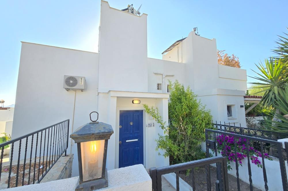 Bodrum-Bitez 3+1 deniz manzaralı satılık dubleks villa