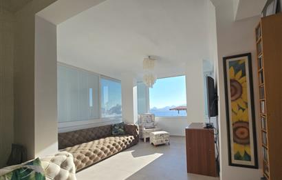 Bodrum-Bitez 3+1 deniz manzaralı satılık dubleks villa