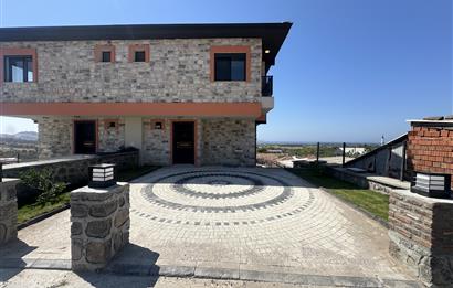 Dikili İslamlarda Deniz Manzaralı villa