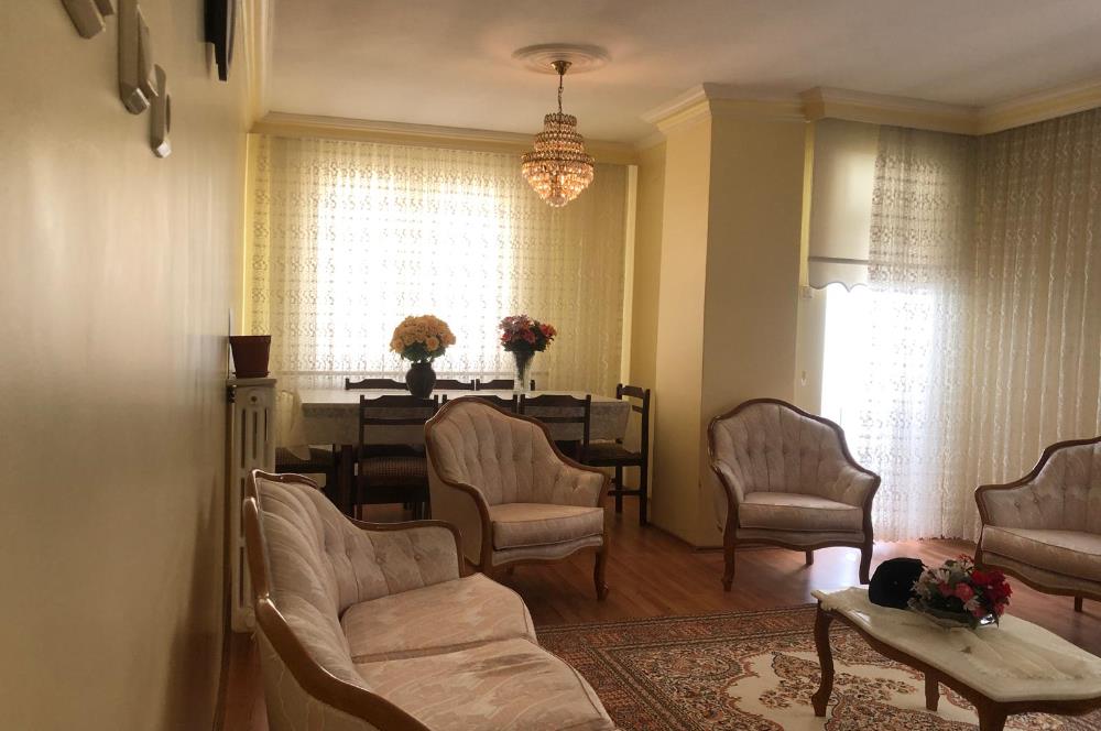 Çorum Bahabey Caddesinde 3+1 Full Eşyalı Kiralık Daire !