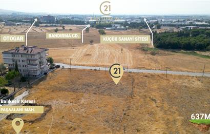 CENTURY21 BAL DANIŞMANLIK'DAN  PAŞAALANI  MAHALLESİ SATILIK ARSA 