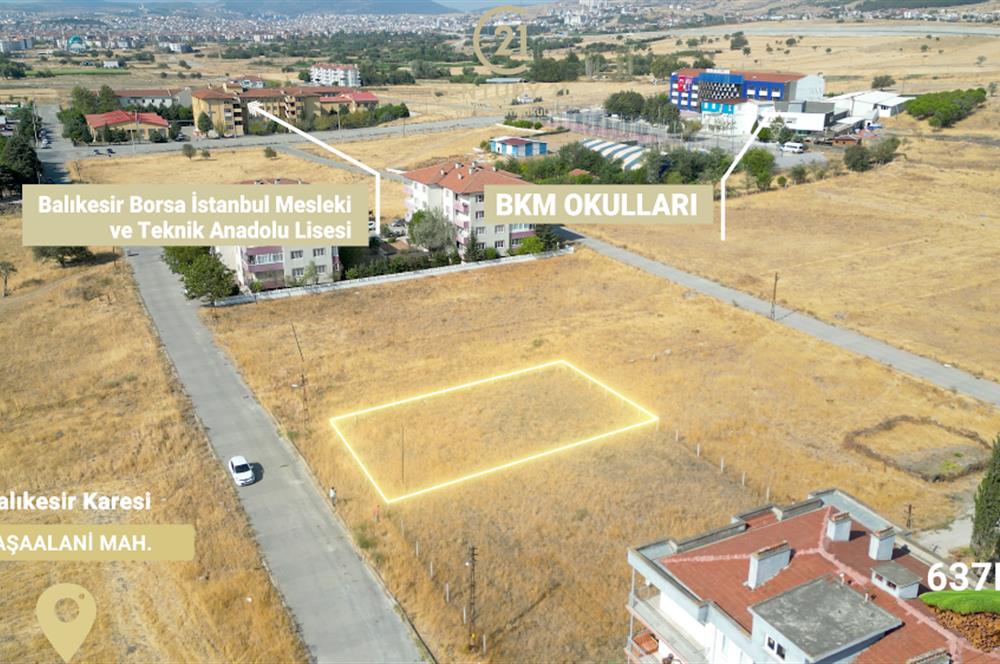 CENTURY21 BAL DANIŞMANLIK'DAN  PAŞAALANI  MAHALLESİ SATILIK ARSA 