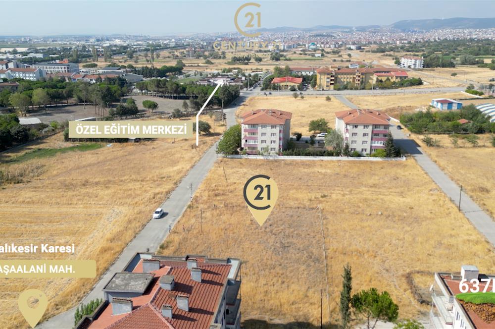CENTURY21 BAL DANIŞMANLIK'DAN  PAŞAALANI  MAHALLESİ SATILIK ARSA 