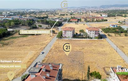 CENTURY21 BAL DANIŞMANLIK'DAN  PAŞAALANI  MAHALLESİ SATILIK ARSA 