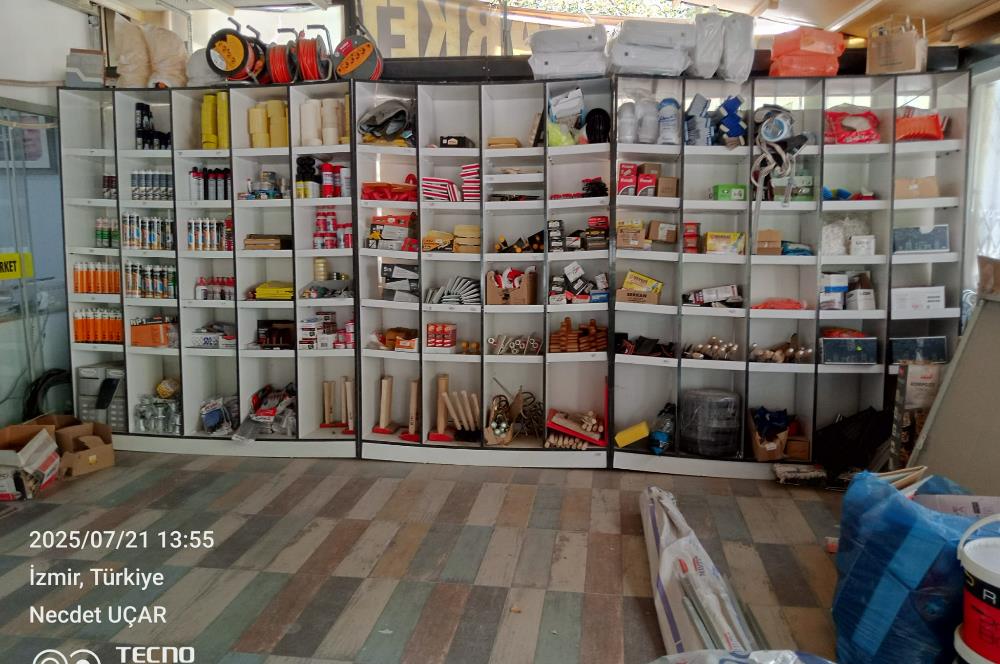 Devren Kiralık Nalburiye Dükkanı – 160m², Oturmuş Müşteri Kitlesiyle Hazır İş!