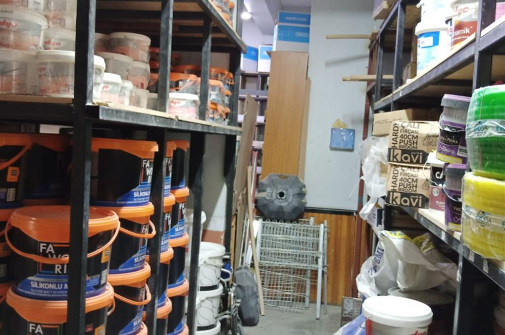 Devren Kiralık Nalburiye Dükkanı – 160m², Oturmuş Müşteri Kitlesiyle Hazır İş!