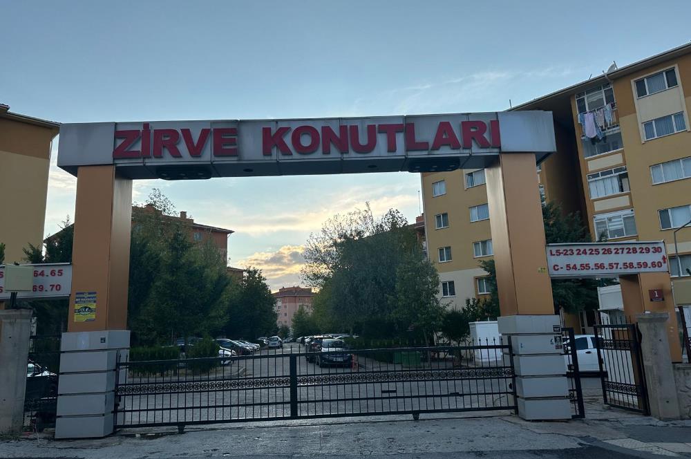 GÖLBAŞI TOKİ ZİRVE KONUTLARINDA 3+1 SATILIK DAİRE