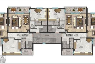 DUBLEKS SIFIR 3+1 ARALIK TESLİM DAİRE