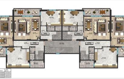 DUBLEKS SIFIR 3+1 ARALIK TESLİM DAİRE