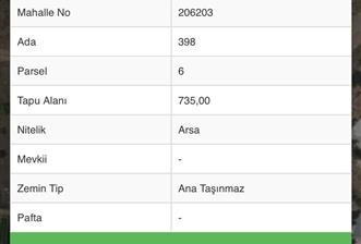 SİRKELİ YEŞİLOVADA İMARLI TEK TAPU 735 m2 KÖŞE PARSEL SATILIK