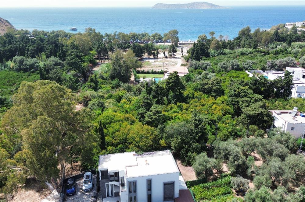 Gümüşlükte Denize 220m Mesafede Denize 2.Parsel Yüksek Prim Potansiyelli 4.746 m2 İmarlı Arsa
