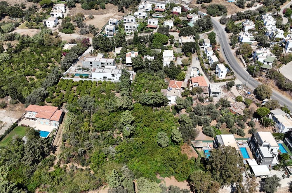 Gümüşlükte Denize 220m Mesafede Denize 2.Parsel Yüksek Prim Potansiyelli 4.746 m2 İmarlı Arsa
