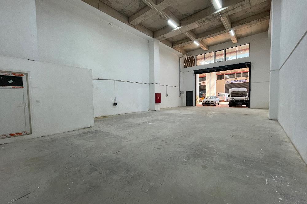 TUZLA İSTİM’de 170m2 Otomatik KEPENKLİ 7 METRE TAVAN YÜKSEKLİĞİ