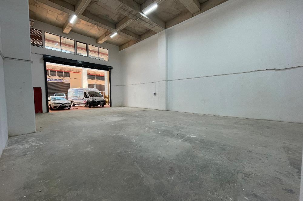 TUZLA İSTİM’de 170m2 Otomatik KEPENKLİ 7 METRE TAVAN YÜKSEKLİĞİ