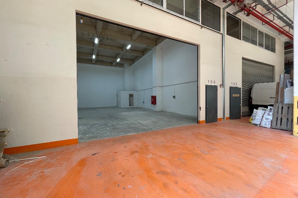 TUZLA İSTİM’de 170m2 Otomatik KEPENKLİ 7 METRE TAVAN YÜKSEKLİĞİ