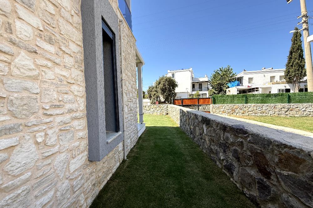 Gümüşlük'te 3+1 Müstakil Geniş Bahçeli Sıfır Satılık Villa