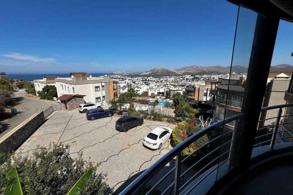 Turgutreis Nezih Sitede Deniz Manzaralı Satılık Daire