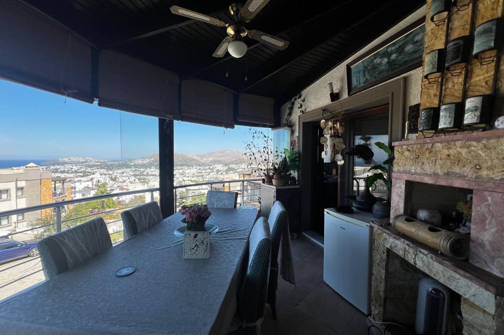 Turgutreis Nezih Sitede Deniz Manzaralı Satılık Daire