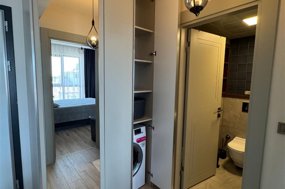 HASTANE YAKINI EŞYALI LÜX 1+1 KİRALIK DAİRE