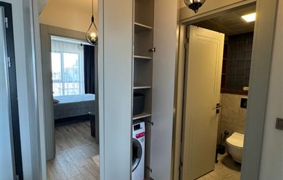 HASTANE YAKINI EŞYALI LÜX 1+1 KİRALIK DAİRE