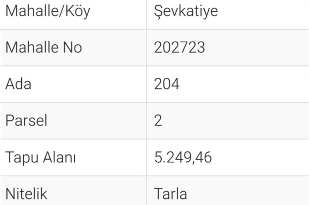 KARTEPE'DE PANAROMİK DENİZ MANZARALI 5250 M2 TARLA