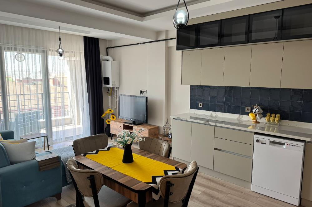 HASTANE YAKINI EŞYALI LÜX 1+1 KİRALIK DAİRE