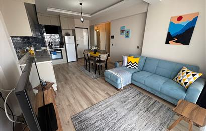 HASTANE YAKINI EŞYALI LÜX 1+1 KİRALIK DAİRE