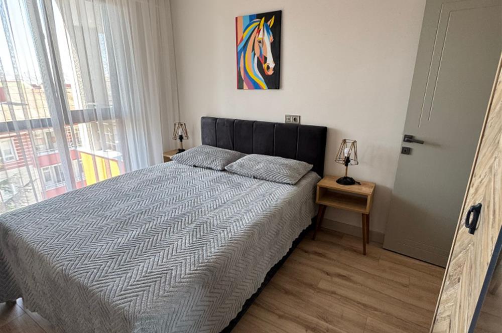 HASTANE YAKINI EŞYALI LÜX 1+1 KİRALIK DAİRE