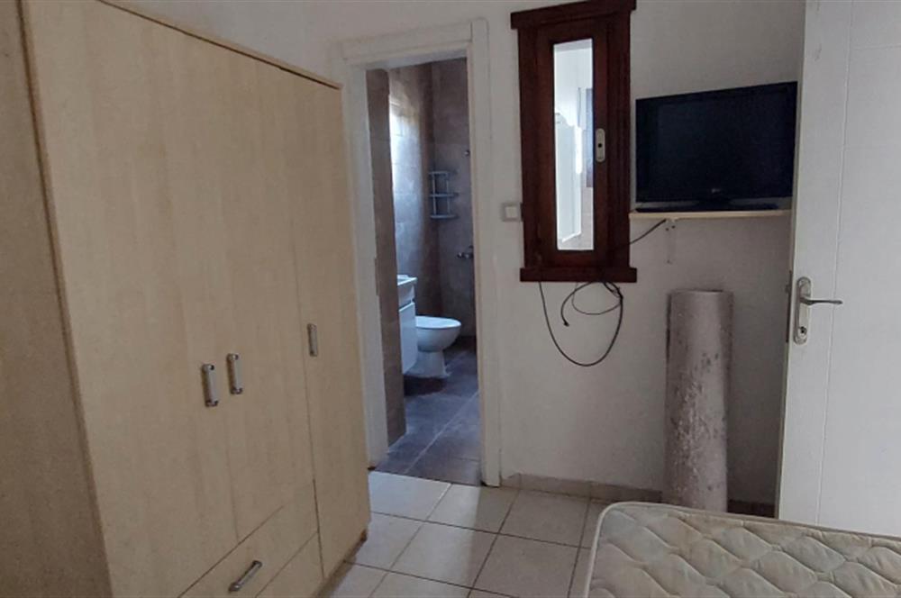 Bodrum-Kumbahçe 2+1 bahçe katı eşyalıkiralık daire