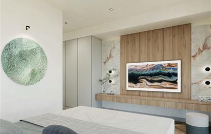 Projeden Deniz ve Mistik Doğa Manzaralı Lüks Mimari Müstakil Havuzlu 4+1 Villalar