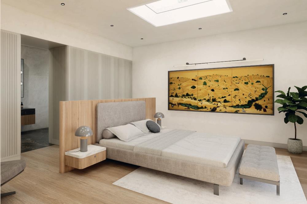 Projeden Deniz ve Mistik Doğa Manzaralı Lüks Mimari Müstakil Havuzlu 4+1 Villalar
