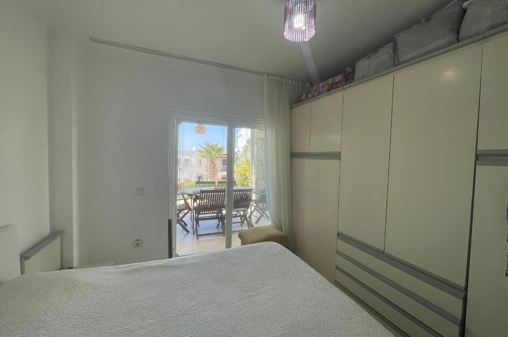 Turgutreis Yalı 2+1 Satılık Havuzlu Site İçerisinde Bahçekatı Daire 