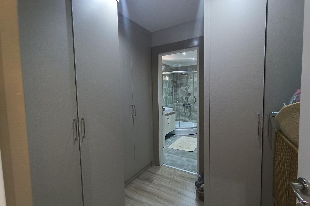 Sahile yürüme mesafesinde Mercan konaklarında 140m2 kiralık 3+1